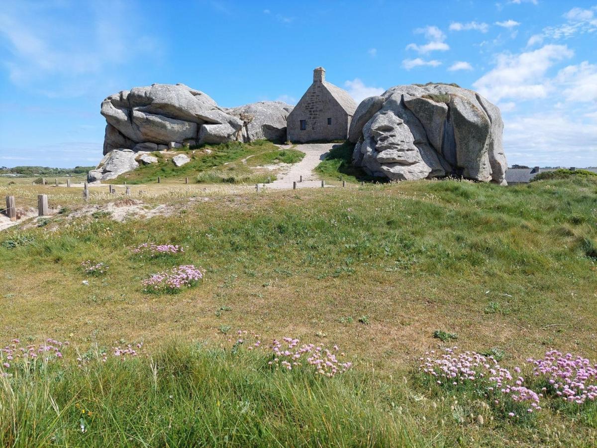 Holiday home with sea views, Plounéour-Brignogan-Plages Esterno foto